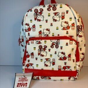 Hello Kitty x Cup Noodles Backpack – White/Red – NWT